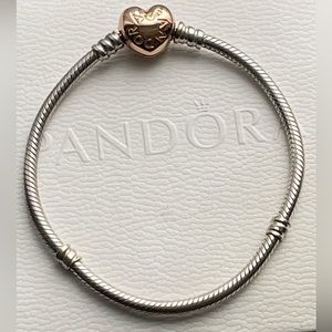 Beautiful Pandora Bracelet. Excellent condition worn only once.